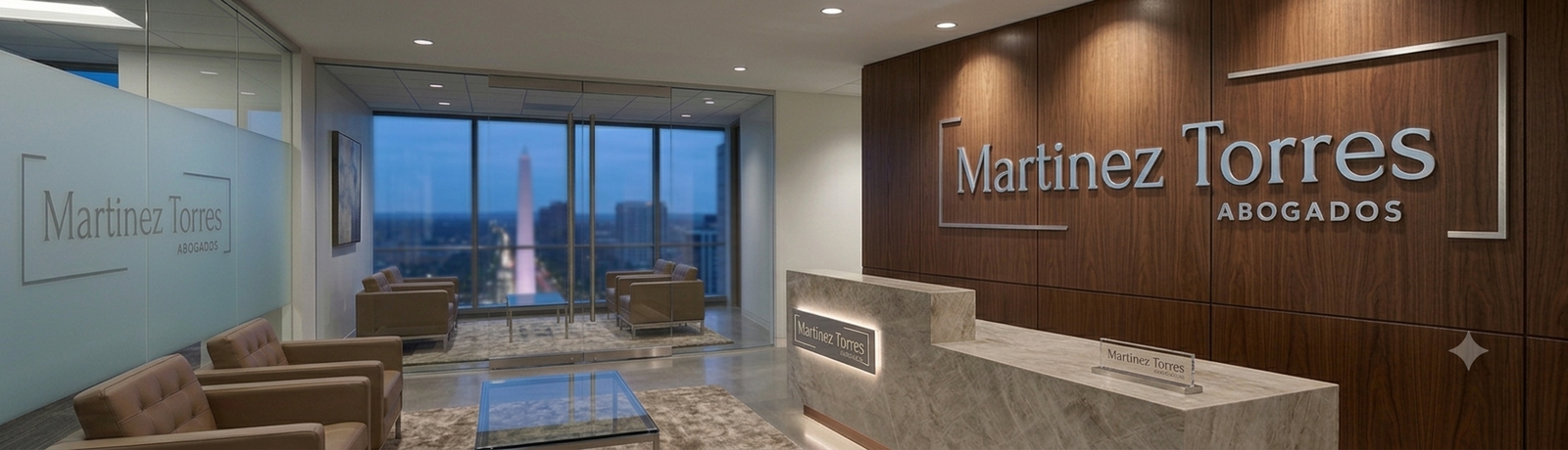 Recepción del estudio Martínez Torres Abogados